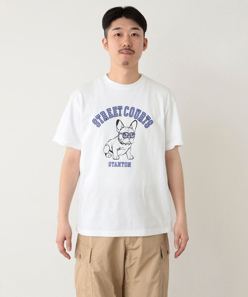 BEAMS T（ビームスティー）の「fLAnsisCA / Print Tshirt 24SS ③（Tシャツ/カットソー・メンズ・ホワイト・S/M/L/XL）」の8枚目の写真