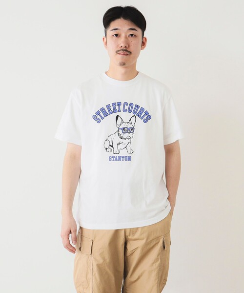 BEAMS T（ビームスティー）の「fLAnsisCA / Print Tshirt 24SS ③（Tシャツ/カットソー・メンズ・ホワイト・S/M/L/XL）」の13枚目の写真