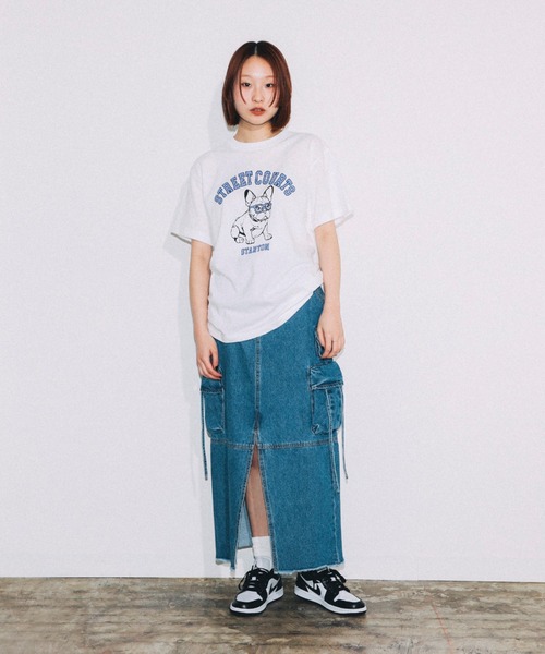 BEAMS T（ビームスティー）の「fLAnsisCA / Print Tshirt 24SS ③（Tシャツ/カットソー・メンズ・ホワイト・S/M/L/XL）」の22枚目の写真