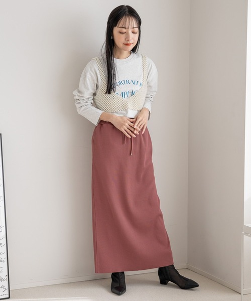 LOWRYS FARM（ローリーズファーム）の「アソートロゴプリントＴＬＳ 990199（Tシャツ/カットソー・レディース・グレー系その他/ホワイト系その他/ホワイト/グレー・FREE）」の15枚目の写真