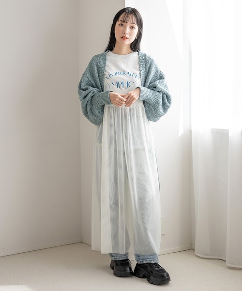 LOWRYS FARM（ローリーズファーム）の「アソートロゴプリントＴＬＳ 990199（Tシャツ/カットソー・レディース・グレー系その他/ホワイト系その他/ホワイト/グレー・FREE）」の20枚目の写真