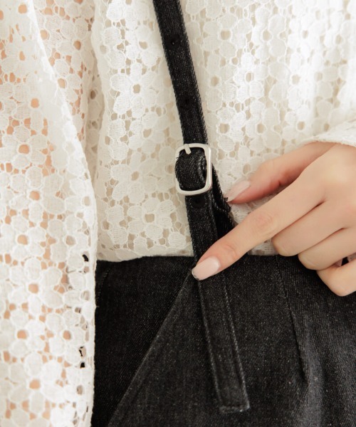 flower（フラワー）の「エニージャンパースカート（ジャンパースカート・レディース・ブラック/ネイビー・FREE）」の10枚目の写真