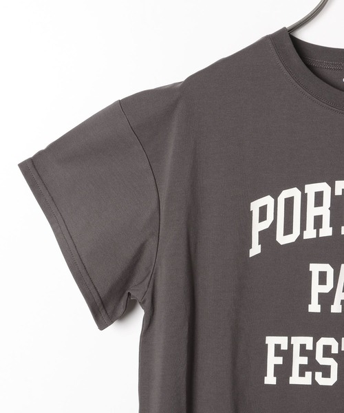 GLOBAL WORK（グローバルワーク）の「チュールキャミセットTEEワンピース/106567（ワンピース・キッズ・ホワイト×ブラック/チャコールグレー×ブラック・120cm/130cm/140cm/150cm/160cm/170cm）」の8枚目の写真