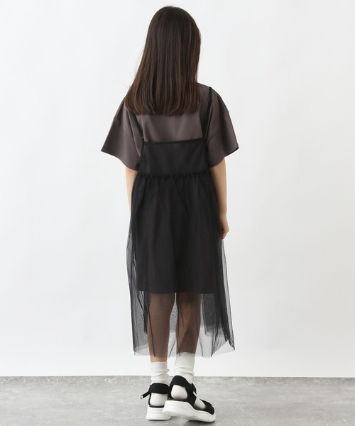 ワンピース セット GLOBAL WORK（グローバルワーク）の「チュールキャミセットTEE