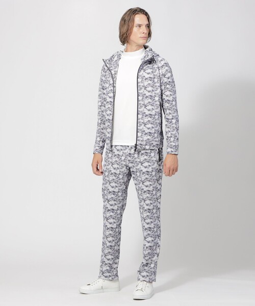 EPOCA UOMO(エポカウォモ)の「【SPORTO】ハイパーストレッチモックネックカットソー(Tシャツ/カットソー・メンズ・ライトブルー/グリーン系その他3・50/46)」の5枚目の写真