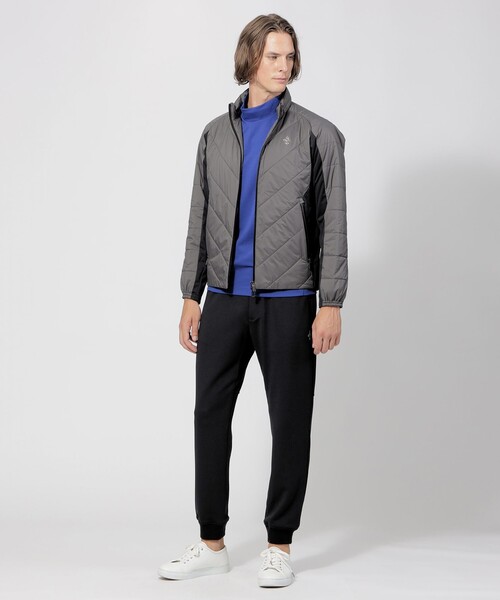 EPOCA UOMO(エポカウォモ)の「【SPORTO】ハイパーストレッチモックネックカットソー(Tシャツ/カットソー・メンズ・ライトブルー/グリーン系その他3・50/46)」の11枚目の写真