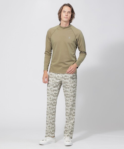 EPOCA UOMO モックネック　カットソー セールSPORTOハイパーストレッチモックネックカットソー（T