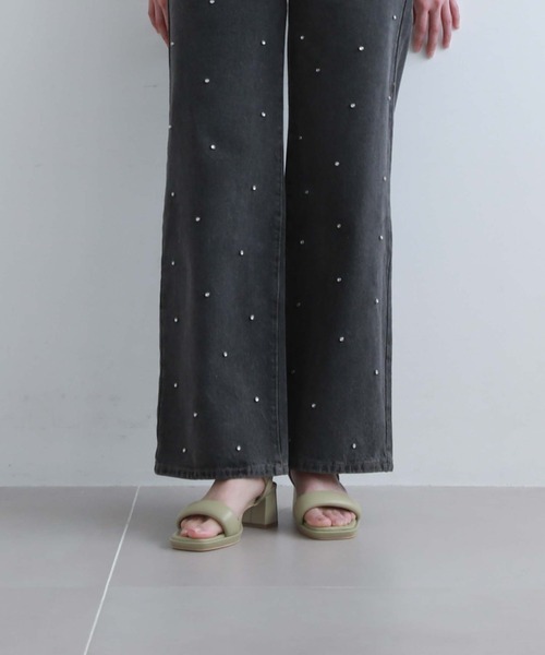 archives(アルシーヴ)の「スクエアストームサンダル(サンダル・レディース・ブラック/アイボリー/ミント・LARGE/MEDIUM)」の20枚目の写真