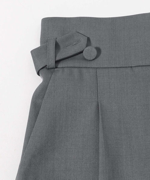 【セール】［追加1］ウエストタブテーパードパンツ 113883（その他パンツ）｜mysty woman（ミスティウーマン）