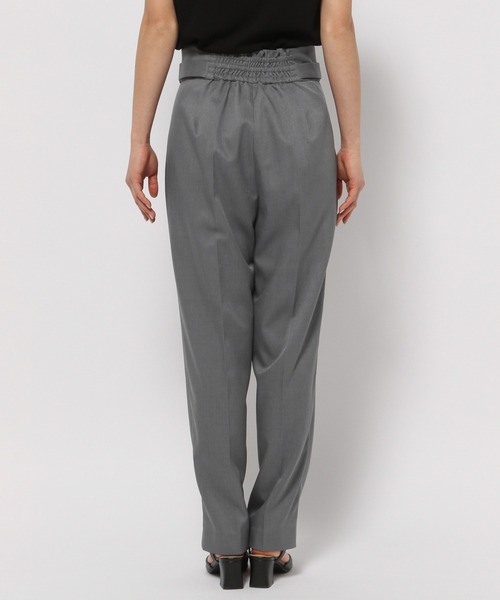 mysty woman（ミスティウーマン）の「［追加1］ウエストタブテーパードパンツ 113883（その他パンツ・レディース・ブルー/ブラウン/ベージュ/チャコールグレー/ライトベージュ・FREE）」の20枚目の写真