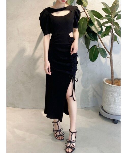 EATME（イートミー）の「リボンサンダル（サンダル・レディース・ブラック/アイボリー・S/M/L）」の6枚目の写真