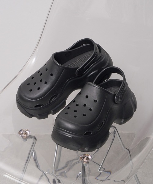 WEGO（ウィゴー）の「●WEGO/ボリュームカラーサンダル（サンダル・レディース・サックスブルー/ブラック/ピンク/ホワイト/シルバー・SMALL/MEDIUM/LARGE）」の21枚目の写真