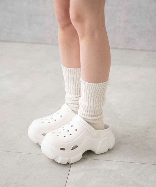 WEGO（ウィゴー）の「●WEGO/ボリュームカラーサンダル（サンダル・レディース・サックスブルー/ブラック/ピンク/ホワイト/シルバー・SMALL/MEDIUM/LARGE）」の11枚目の写真