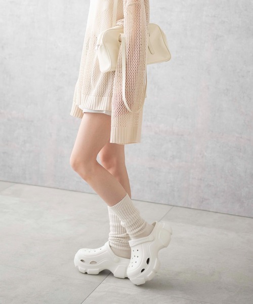 WEGO（ウィゴー）の「●WEGO/ボリュームカラーサンダル（サンダル・レディース・サックスブルー/ブラック/ピンク/ホワイト/シルバー・SMALL/MEDIUM/LARGE）」の12枚目の写真