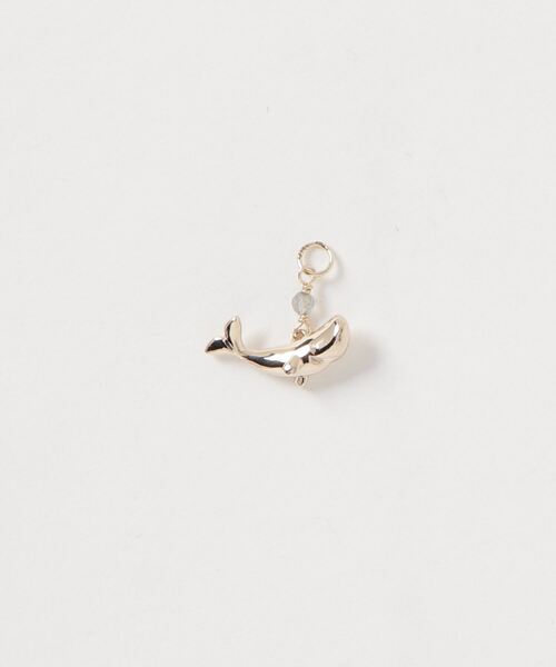 【agete】k10天然石(ラブラドライト)ピアスチャーム K10ラブラドライトピアスチャーム｜ピアスチャーム｜アガット