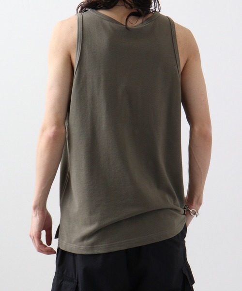 JEMORGAN（ジェーイーモーガン）の「JEMORGAN T/Cカノコ タンクトップ（タンクトップ・メンズ・ベージュ/カーキ/ブラック/オフホワイト/ネイビー・M/XL/L）」の14枚目の写真