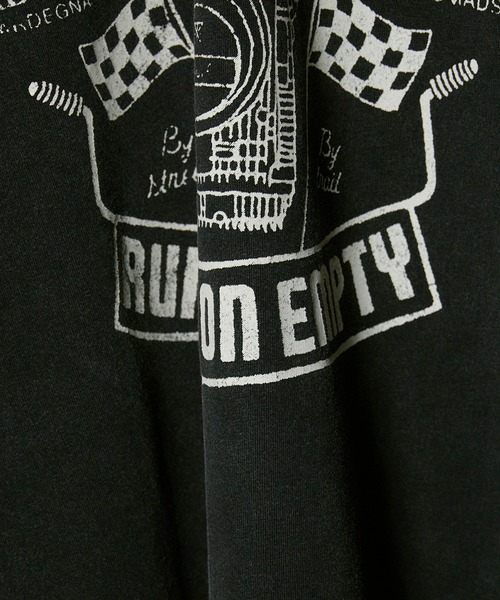 ROARK REVIVAL(ロアークリバイバル)の「ROARK REVIVAL/ロアークリバイバル "BANDITO MOTORIO" L/S TEE ロンT(Tシャツ/カットソー・メンズ・ブラック・XL/L/M)」の9枚目の写真