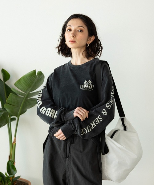 ROARK REVIVAL(ロアークリバイバル)の「ROARK REVIVAL/ロアークリバイバル "BANDITO MOTORIO" L/S TEE ロンT(Tシャツ/カットソー・メンズ・ブラック・XL/L/M)」の12枚目の写真