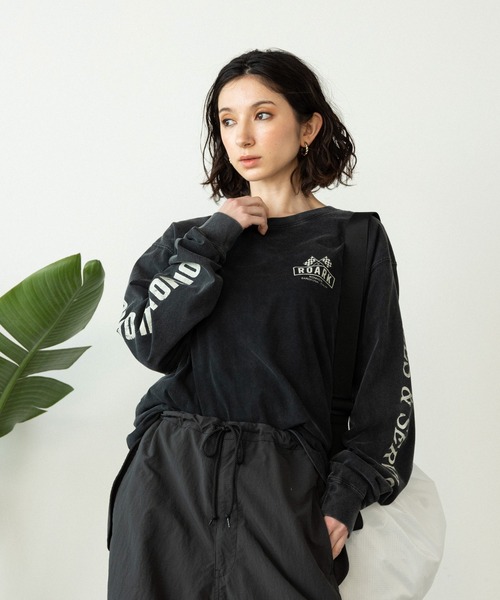 ROARK REVIVAL(ロアークリバイバル)の「ROARK REVIVAL/ロアークリバイバル "BANDITO MOTORIO" L/S TEE ロンT(Tシャツ/カットソー・メンズ・ブラック・XL/L/M)」の13枚目の写真