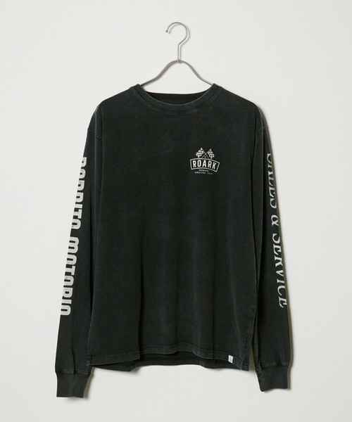 ROARK REVIVAL(ロアークリバイバル)の「ROARK REVIVAL/ロアークリバイバル "BANDITO MOTORIO" L/S TEE ロンT(Tシャツ/カットソー・メンズ・ブラック・XL/L/M)」の10枚目の写真
