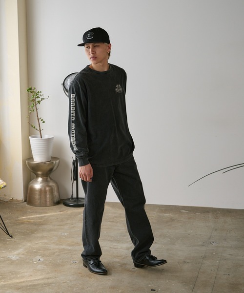 ROARK REVIVAL(ロアークリバイバル)の「ROARK REVIVAL/ロアークリバイバル "BANDITO MOTORIO" L/S TEE ロンT(Tシャツ/カットソー・メンズ・ブラック・XL/L/M)」の22枚目の写真