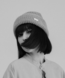 MAISON Birth（メゾンバース）の「MAISON Birth メゾンバース / LINEN STEP KNIT リネンステップニット帽 / MB-24110（ニットキャップ/ビーニー）」