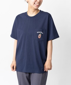 7.4oz Well Done刺繍ﾎﾟｹｯﾄTee