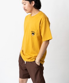 7.4oz Well Done刺繍ﾎﾟｹｯﾄTee