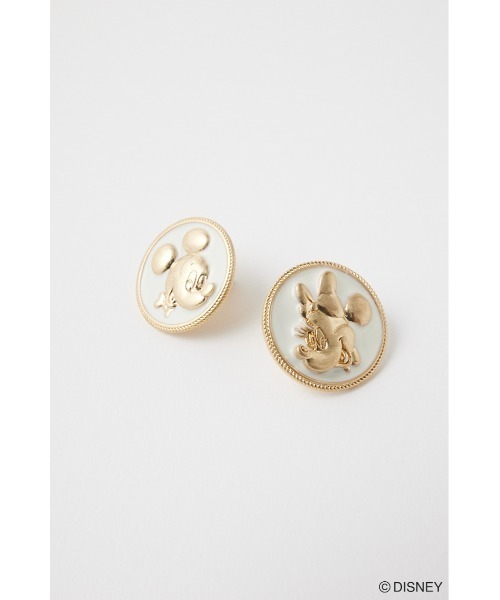 Disney SERIES CREATED by MUS（ディズニーシリーズクリエイテッドバイエムユーエス）の「MD CIRCLE VINTAGE ピアス（ピアス（両耳用）・レディース・ブラック/ホワイト・FREE）」の11枚目の写真