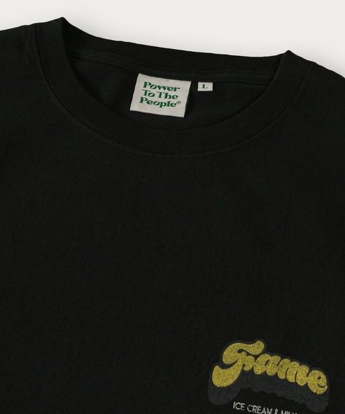 POWER TO THE PEOPLE(パワートゥーザピープル)の「アメリカンヴィンテージノースリーブTシャツ/バックプリント/ビッグシルエット(タンクトップ・メンズ・オフホワイト/チャコールグレー/ブラック/ブラック系その他/アイボリー/ダークグレー・M/L/XL)」の19枚目の写真