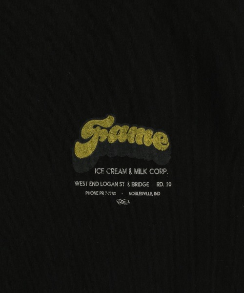 POWER TO THE PEOPLE(パワートゥーザピープル)の「アメリカンヴィンテージノースリーブTシャツ/バックプリント/ビッグシルエット(タンクトップ・メンズ・オフホワイト/チャコールグレー/ブラック/ブラック系その他/アイボリー/ダークグレー・M/L/XL)」の20枚目の写真