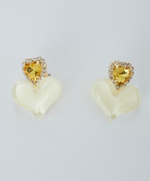 Ank Rouge | うるうるハートピアス(ピアス（両耳用）)