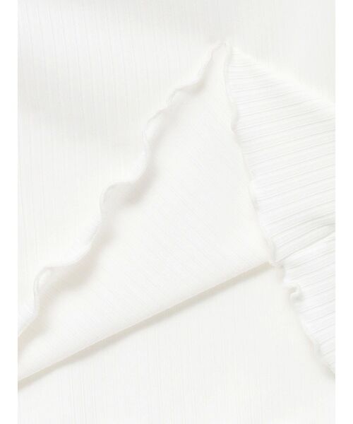 CALNAMUR（カルナムール）の「バルーン2WAYスリーブカットトップス（Tシャツ/カットソー・レディース・ホワイト/ミント/ブラック・FREE）」の15枚目の写真