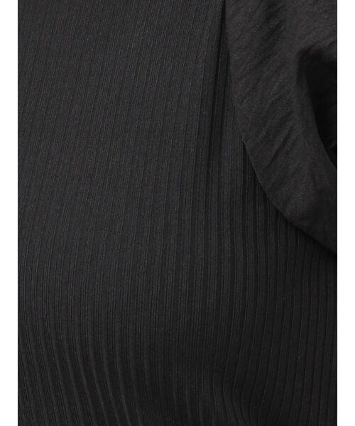 CALNAMUR（カルナムール）の「バルーン2WAYスリーブカットトップス（Tシャツ/カットソー・レディース・ホワイト/ミント/ブラック・FREE）」の18枚目の写真