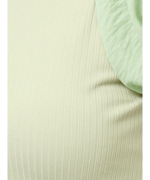 CALNAMUR（カルナムール）の「バルーン2WAYスリーブカットトップス（Tシャツ/カットソー・レディース・ホワイト/ミント/ブラック・FREE）」の19枚目の写真