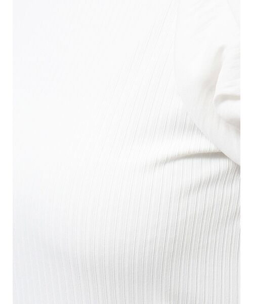 CALNAMUR（カルナムール）の「バルーン2WAYスリーブカットトップス（Tシャツ/カットソー・レディース・ホワイト/ミント/ブラック・FREE）」の20枚目の写真