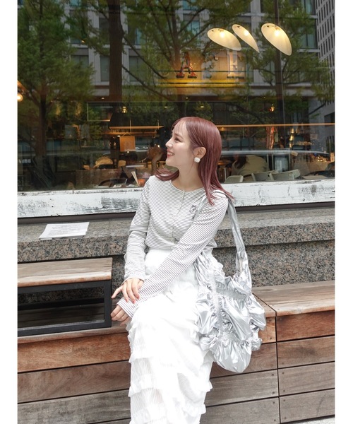 JUMELLE（ジュメロ）の「seed pearl pierce（ピアス（両耳用）・レディース・ホワイト・FREE）」の13枚目の写真