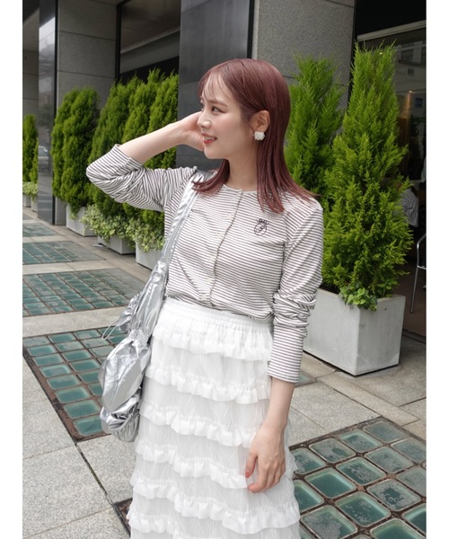 JUMELLE（ジュメロ）の「seed pearl pierce（ピアス（両耳用）・レディース・ホワイト・FREE）」の14枚目の写真