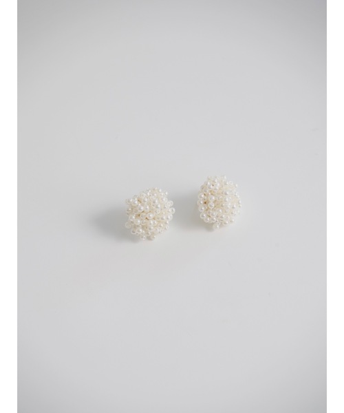 JUMELLE（ジュメロ）の「seed pearl pierce（ピアス（両耳用）・レディース・ホワイト・FREE）」の19枚目の写真