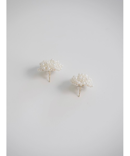 JUMELLE（ジュメロ）の「seed pearl pierce（ピアス（両耳用）・レディース・ホワイト・FREE）」の20枚目の写真
