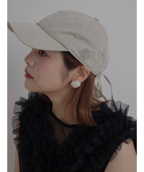 JUMELLE（ジュメロ）の「seed pearl pierce（ピアス（両耳用）・レディース・ホワイト・FREE）」の9枚目の写真