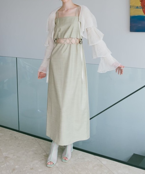 sahara（サハラ）の「Cutout Design Dress/カットアウトデザイン