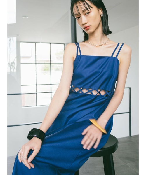 sahara（サハラ）の「Cutout Design Dress/カットアウトデザイン