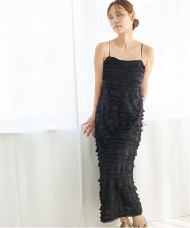 mysty woman | ティアードキャミワンピース　128566(ワンピース)