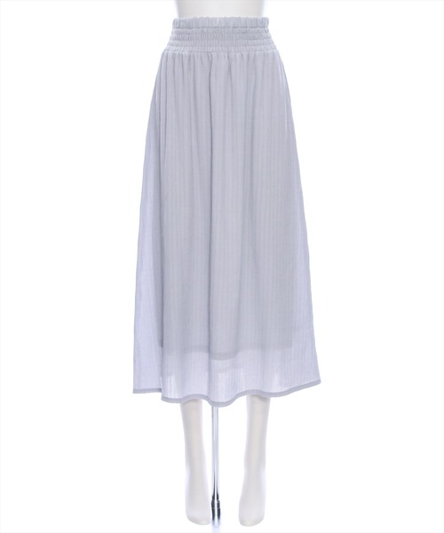 clear（クリア）の「ギャザーフレアスカート[セットアップ可能 大人 フェミニン]≪再入荷≫（スカート・レディース・ミント/イエロー/グレー・F）」の4枚目の写真