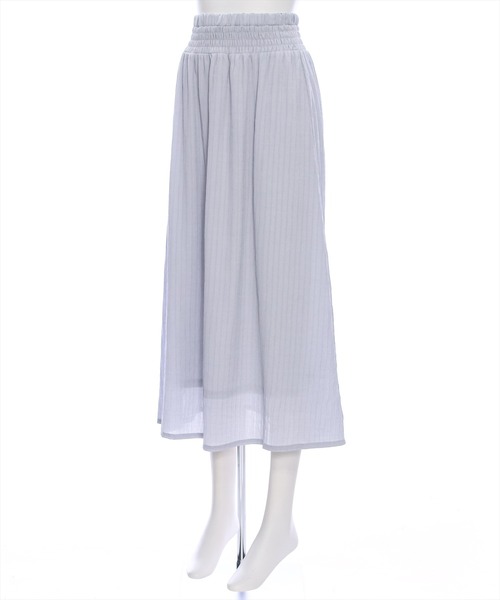 clear（クリア）の「ギャザーフレアスカート[セットアップ可能 大人 フェミニン]≪再入荷≫（スカート・レディース・ミント/イエロー/グレー・F）」の5枚目の写真