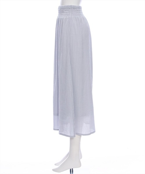 clear（クリア）の「ギャザーフレアスカート[セットアップ可能 大人 フェミニン]≪再入荷≫（スカート・レディース・ミント/イエロー/グレー・F）」の6枚目の写真