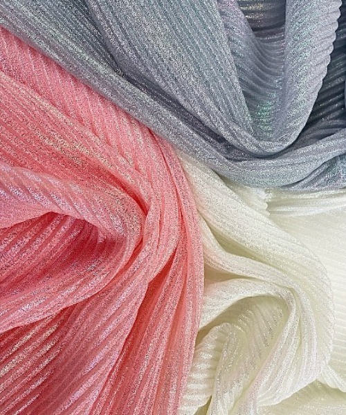 Unitage（ユニテージ）の「オーロラミニプリーツシアーTOPS（Tシャツ/カットソー・レディース・ライトブルー/ホワイト/ピンク・FREE）」の14枚目の写真