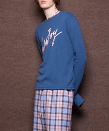 RIBBED LOGO Tシャツ