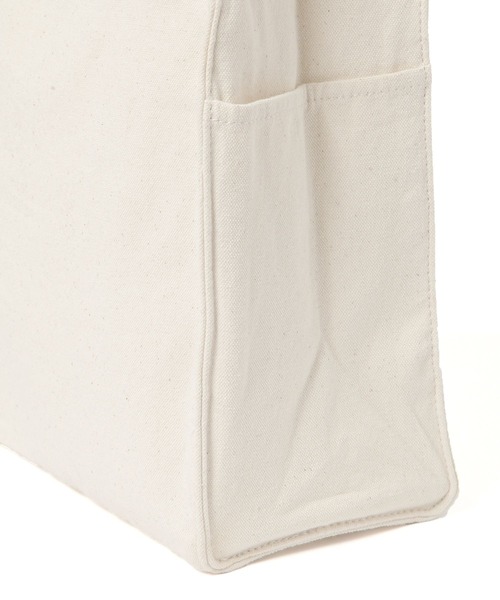 GLOBAL WORK（グローバルワーク）の「推しごとラインロゴテープトート/127404（トートバッグ・レディース・アイボリー/レオパード/パープル/ブラック/グレー系その他5・ONE SIZE）」の19枚目の写真